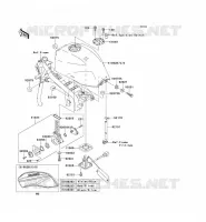 RESERVOIR CARBURANT pour Kawasaki ZRX1200S 2001
