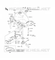 RESERVOIR CARBURANT pour Kawasaki ZRX1200 2003