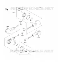 CLIGNOTANTS pour Kawasaki ZEPHYR 1995