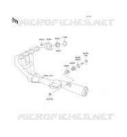 &Eacute;CHAPPEMENT pour Kawasaki ZEPHYR 1995