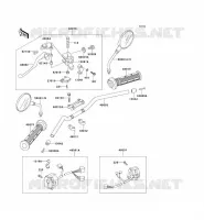 GUIDON pour Kawasaki ZEPHYR 1995