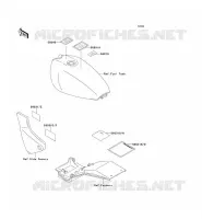 LABEL pour Kawasaki ZEPHYR 1995