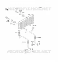 RADIATEUR D'HUILE pour Kawasaki ZEPHYR 1995