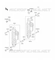 SUSPENSION/AMORTISSEUR pour Kawasaki ZEPHYR 1995