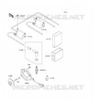 SYSTEME D&acute;ALLUMAGE pour Kawasaki ZEPHYR 1995