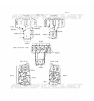 BOULON CARTER MOTEUR pour Kawasaki ZEPHYR 1996