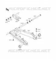 BRAS OSCILLANT pour Kawasaki ZEPHYR 1996
