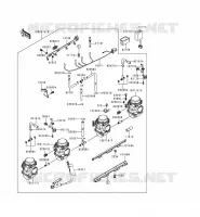 CARBURATEUR pour Kawasaki ZEPHYR 1996