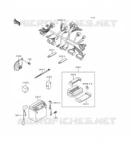 CHASSIS EQUIPMENT ELECTRIQUE pour Kawasaki ZEPHYR 1996