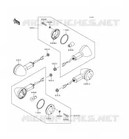 CLIGNOTANTS pour Kawasaki ZEPHYR 1996