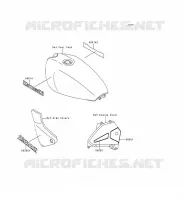 STICKER pour Kawasaki ZEPHYR 1996