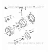 EMBRAYAGE pour Kawasaki ZEPHYR 1997