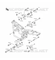 PIECE DE CADRE (COUVERTURE) pour Kawasaki ZEPHYR 1997