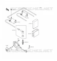 SYSTEME D&acute;ALLUMAGE pour Kawasaki ZEPHYR 1997