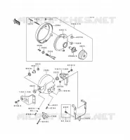 OPTIQUE ZGT00A 009976) pour Kawasaki ZEPHYR 750 1994