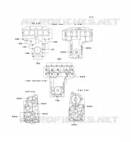 BOULON CARTER MOTEUR pour Kawasaki ZEPHYR 750 1997
