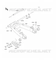 BRAS OSCILLANT pour Kawasaki ZEPHYR 750 1997