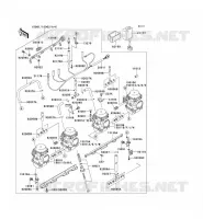 CARBURATEUR pour Kawasaki ZEPHYR 750 1997