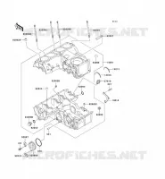 CARTER MOTEUR(S) pour Kawasaki ZEPHYR 750 1997
