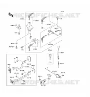 CONTACTEUR pour Kawasaki ZEPHYR 750 1997