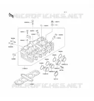 CULASSE pour Kawasaki ZEPHYR 750 1997