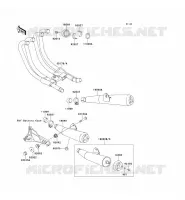 &Eacute;CHAPPEMENT pour Kawasaki ZEPHYR 750 1997