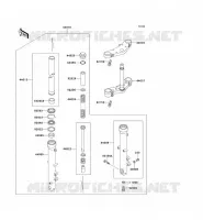 FOURCHE pour Kawasaki ZEPHYR 750 1997