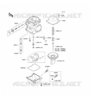 PI&Egrave;CES DE CARBURATEUR pour Kawasaki ZEPHYR 750 1997