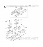 COUVRE CULASSE pour Kawasaki ZEPHYR 750 1997