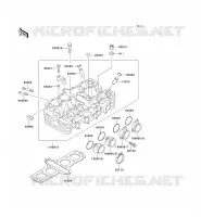CULASSE pour Kawasaki ZEPHYR 750 1997