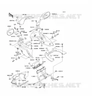 CARENAGE pour Kawasaki ZR-7S 2001