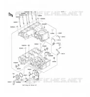CARTER MOTEUR(S) pour Kawasaki ZR-7S 2001