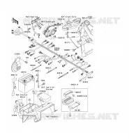 CHASSIS EQUIPMENT ELECTRIQUE pour Kawasaki ZR-7S 2001