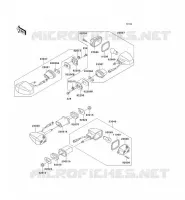 CLIGNOTANTS pour Kawasaki ZR-7S 2001