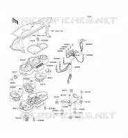 COMPTEURS pour Kawasaki ZR-7S 2001