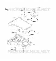 COUVERCLE RENIFLARD/CARTER D'HUILE pour Kawasaki ZR-7S 2001