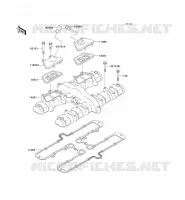 COUVRE CULASSE pour Kawasaki ZR-7S 2001