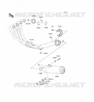 &Eacute;CHAPPEMENT pour Kawasaki ZR-7S 2001