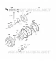 EMBRAYAGE pour Kawasaki ZR-7S 2001