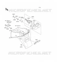 FEUX ARRI&Egrave;RE(S) pour Kawasaki ZR-7S 2001