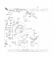 FILTRE A AIR pour Kawasaki ZR-7S 2001