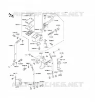 MAITRE CYLINDRE AV pour Kawasaki ZR-7S 2001