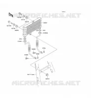 RADIATEUR D'HUILE pour Kawasaki ZR-7S 2001