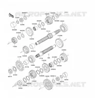 TRANSMISSION pour Kawasaki ZR-7S 2001