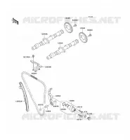 ARBRE A CAME/TENDEUR pour Kawasaki ZR-7S 2001