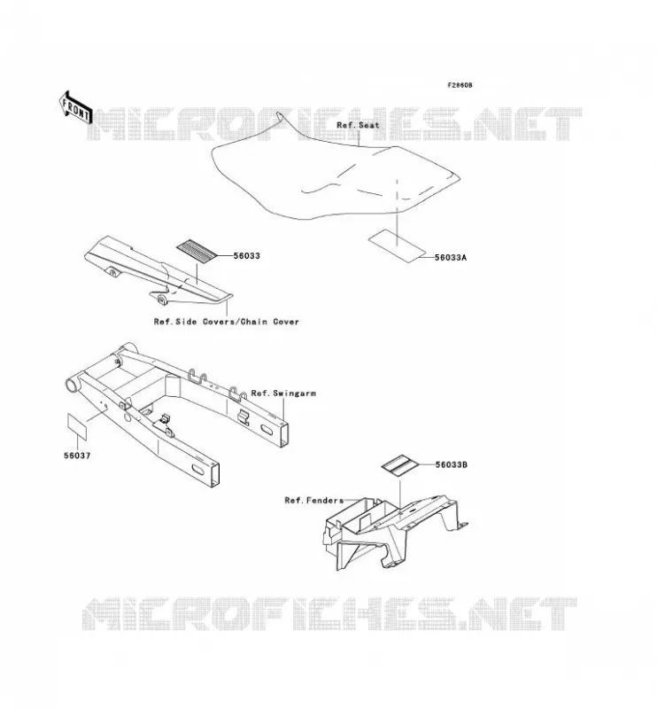 LABEL(CN) Kawasaki MOTOS 750 2003 ZR-7S  ZR750-H3