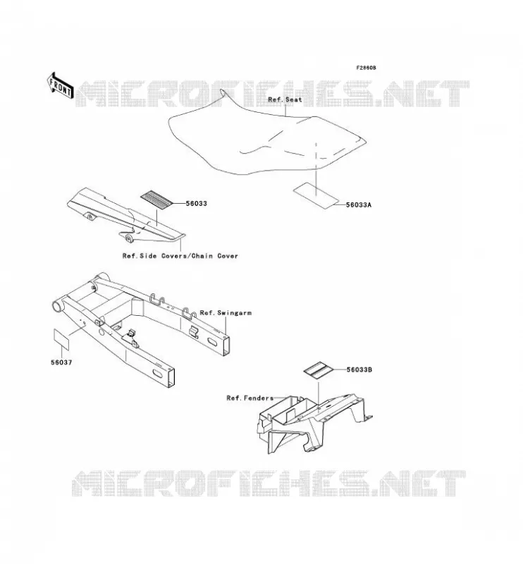 LABEL(CN) Kawasaki MOTOS 750 2004 ZR-7S  ZR750-H4
