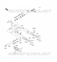 BRAS OSCILLANT pour Kawasaki Z750 2004