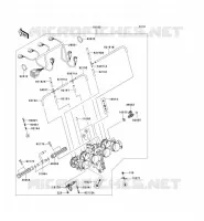 CARBU pour Kawasaki Z750 2004
