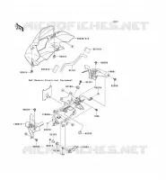 CARENAGE pour Kawasaki Z750 2004